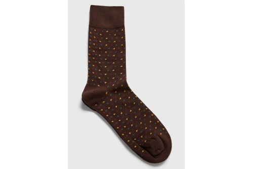 Funky Buddha Ανδρικές Κάλτσες (FBM014-370-10-COFFEE-BEAN)