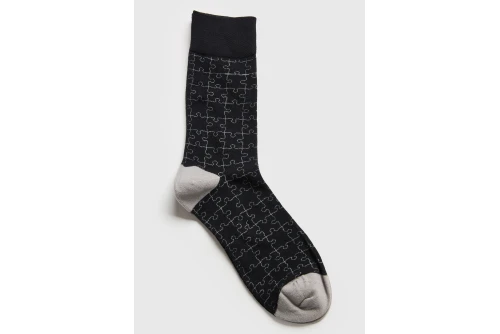 Funky Buddha Ανδρικές Κάλτσες (FBM014-383-10-BLACK)