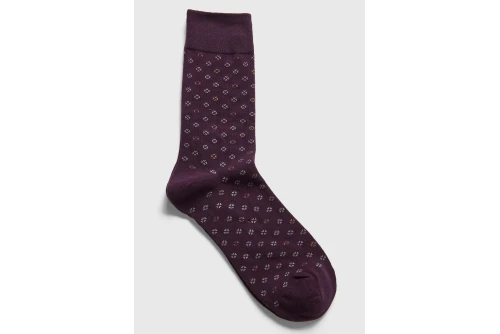 Funky Buddha Ανδρικές Κάλτσες (FBM014-386-10-SHADOW-MAUVE)
