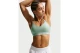 Nike Dri-FIT Indy Light Support Padded Adjustable Γυναικείο Αθλητικό Μπουστάκι Φυστικί