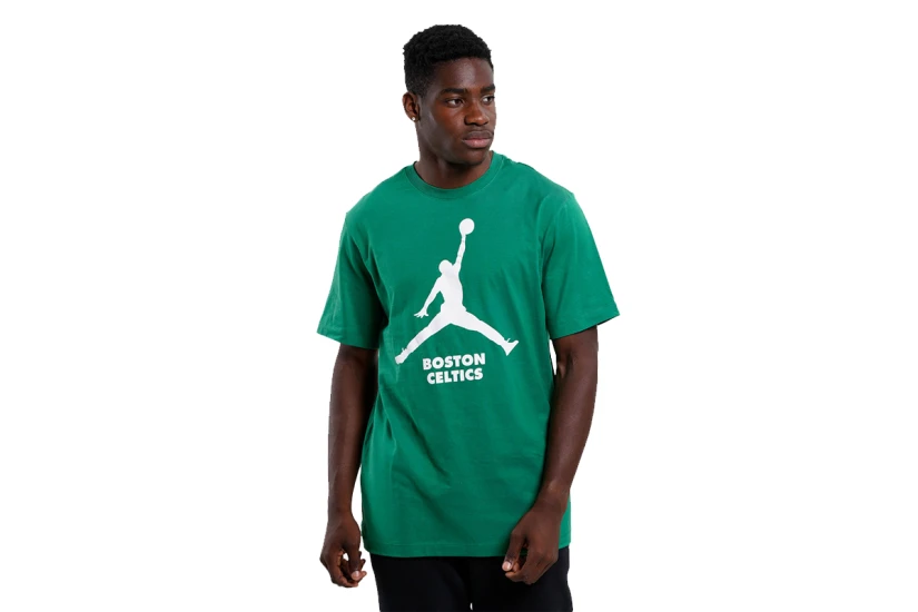 Jordan NBA Boston Celtics Ανδρικό Κοντομάνικο T-Shirt Πράσινο