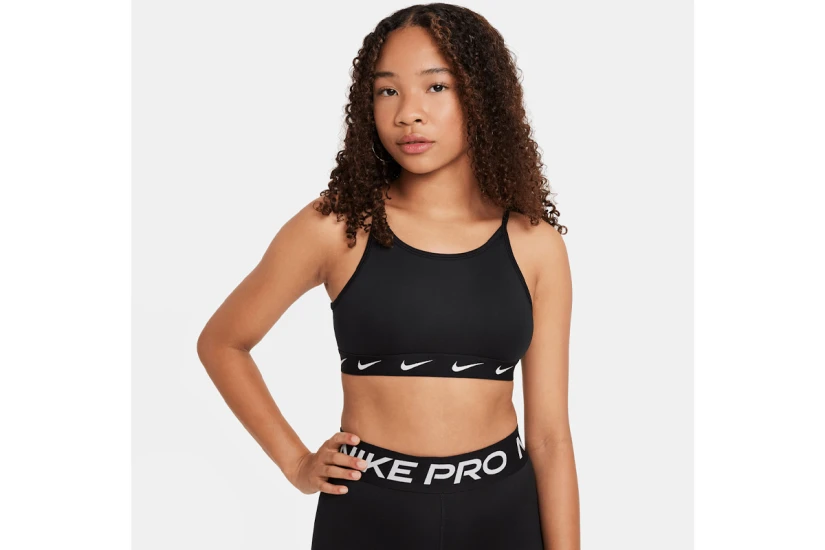 Nike One Dri-FIT Παιδικό Αθλητικό Μπουστάκι Μαύρο