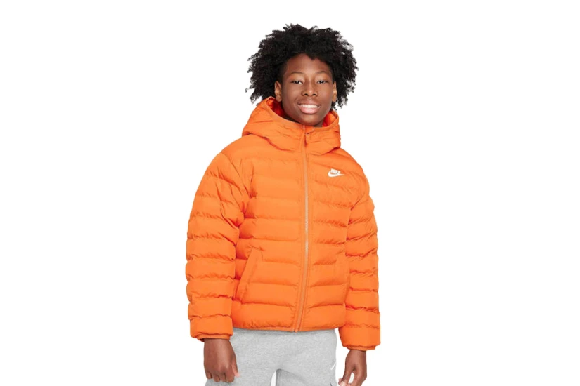Nike Sportswear Lightweight Παιδικό Puffer Μπουφάν Πορτοκαλί