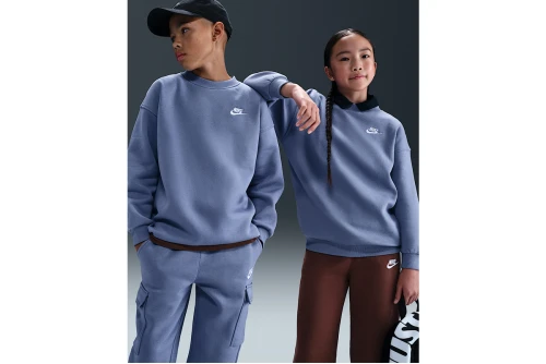 Nike Sportswear Club Fleece Μπλούζα Με Λαιμόκοψη (FD2923 499)