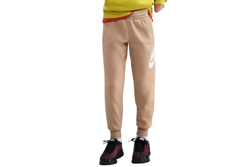 Nike Club Fleece Παιδικό Παντελόνι Φόρμας Μπεζ