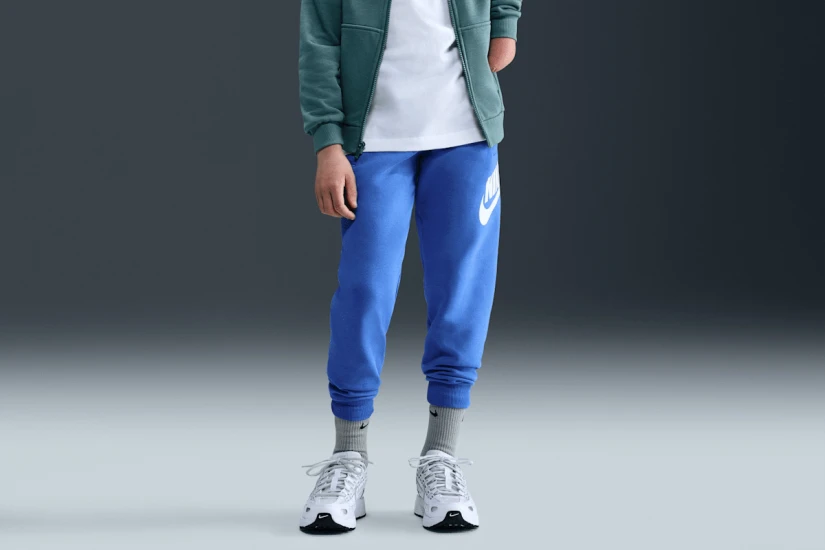 Nike Club Fleece Παιδικό Παντελόνι Φόρμας Μπλε