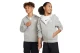 Nike Sportswear Club Fleece Παιδική Ζακέτα με Κουκούλα Γκρι