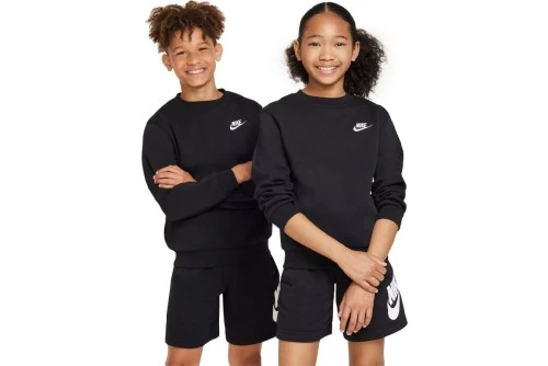 Nike Sportswear Club Fleece Μπλούζα Με Λαιμόκοψη (FD3006 010)