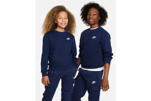 Nike Sportswear Club Fleece Μπλούζα Με Λαιμόκοψη (FD3006 410)