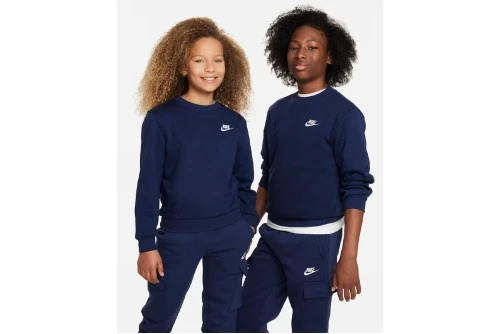 Nike Sportswear Club Fleece Μπλούζα Με Λαιμόκοψη (FD3006 410)