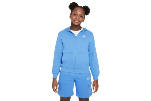 Nike Club Fleece French Terry Ζακέτα Βαμβακερή (FD3017 489)