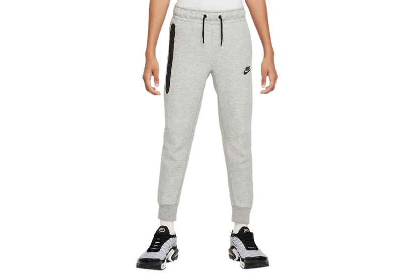 Nike Sportswear Tech Fleece Παιδικό Παντελόνι Φόρμας Γκρι Ανοιχτό