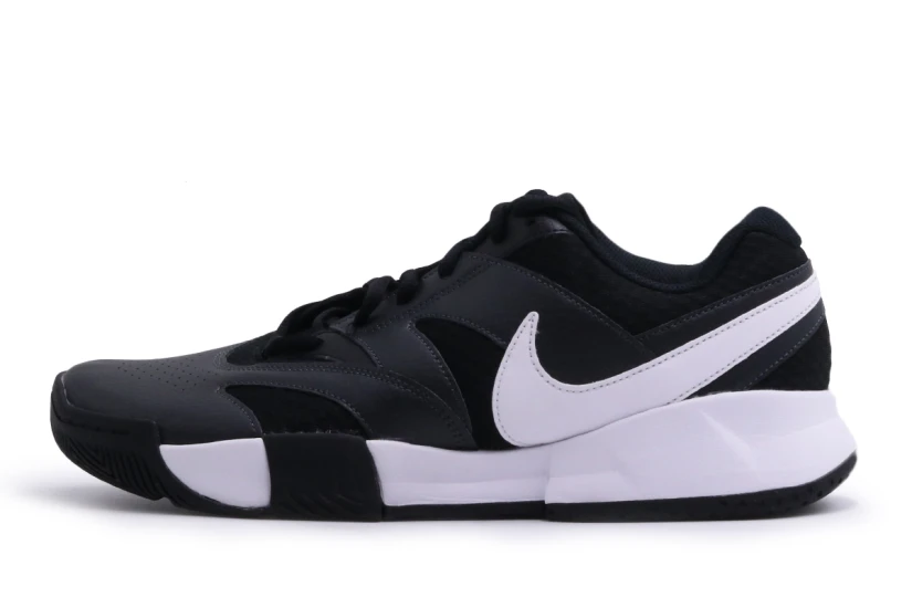 Nike Court Lite 4 Ανδρικά Αθλητικά Παπούτσια για Τένις Μαύρα, Λευκά