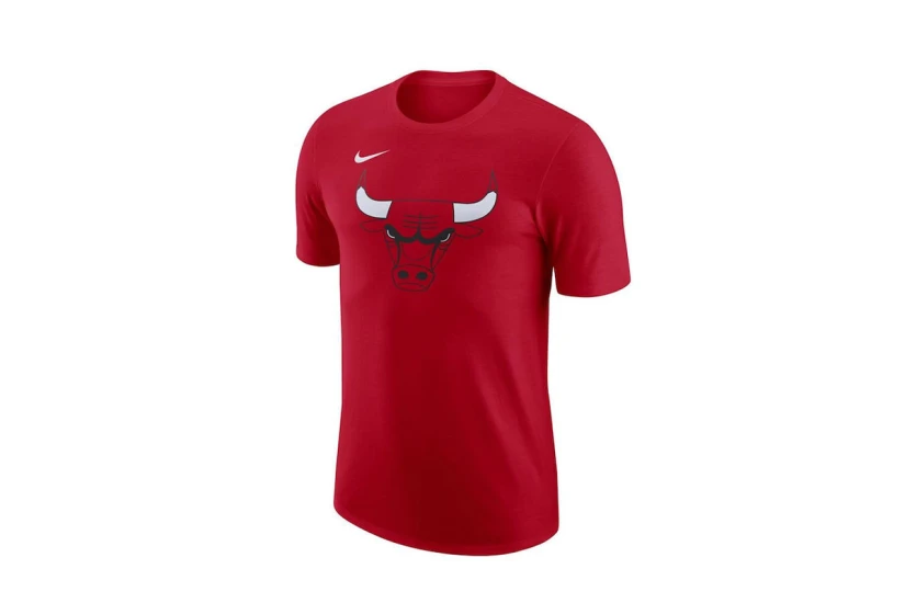 Nike NBA Essential Chicago Bulls Ανδρικό Κοντομάνικο T-Shirt Κόκκινο