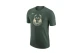 Nike Essential Milwaukee Bucks Ανδρικό Κοντομάνικο T-Shirt Πράσινο