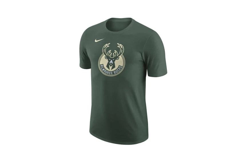 Nike Essential Milwaukee Bucks Ανδρικό Κοντομάνικο T-Shirt Πράσινο