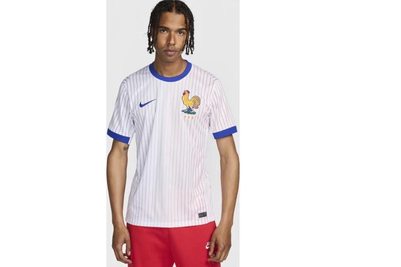 Nike FFF 2024-25 Stadium Away Ποδοσφαιρική Φανέλα Εθνικής Γαλλίας