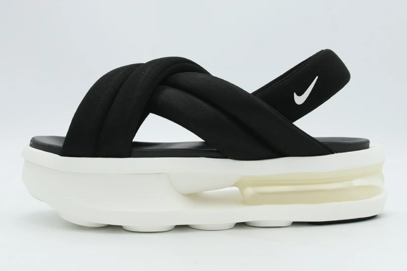 Nike Air Max Isla Γυναικεία Σανδάλια Μαύρα, Λευκά, Εκρού