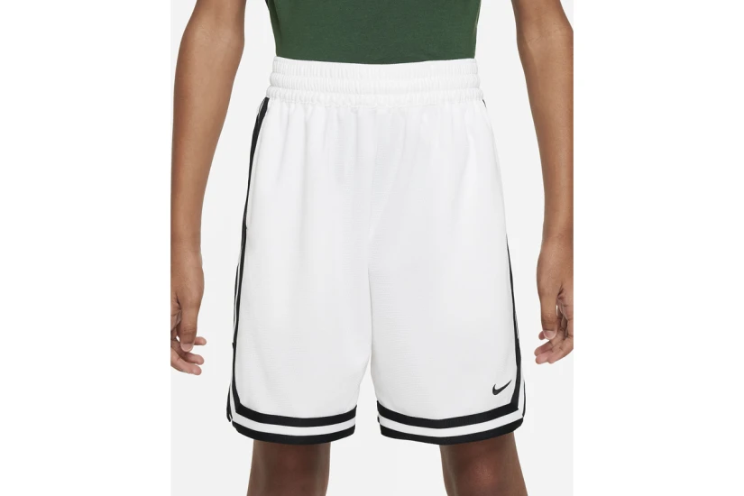 Nike Dri-FIT DNA Παιδική Μπασκετική Βερμούδα Λευκή, Μαύρη