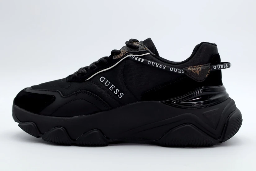 Guess Micola Γυναικεία Sneakers Μαύρα