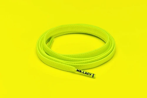 Mr.lacy Flexies 90Cm Κορδόνια Ελαστικά (FLEXIES NEON LIME YELLOW)