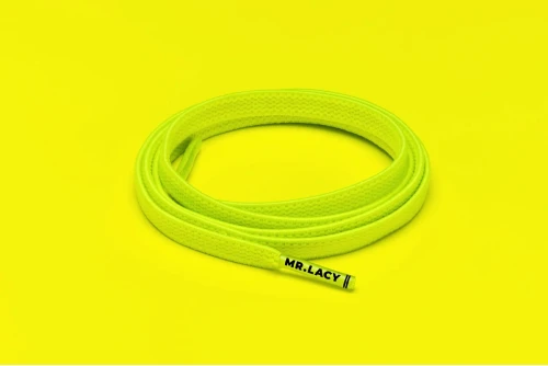Mr.lacy Flexies 90Cm Κορδόνια Ελαστικά (FLEXIES NEON LIME YELLOW)