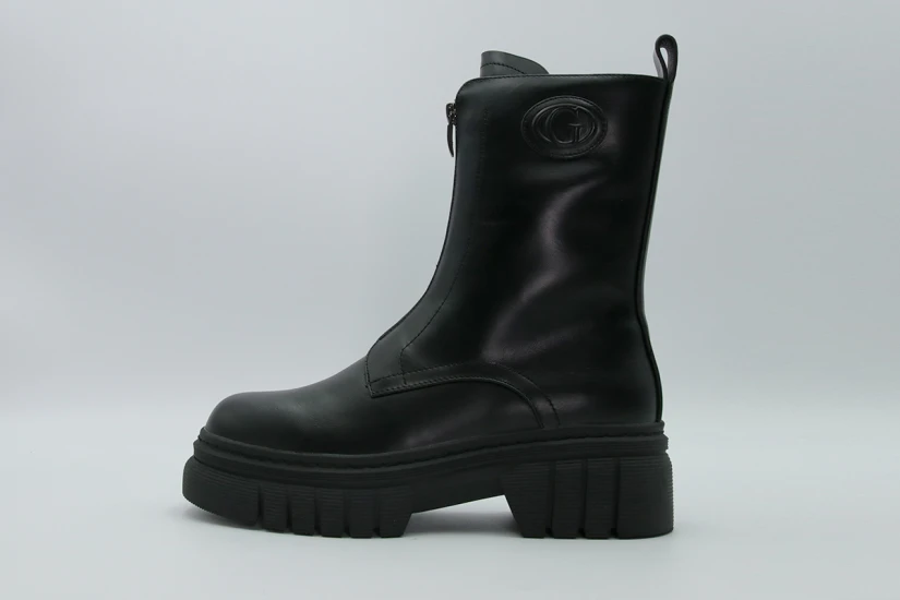 Guess Annia Γυναικεία Μποτάκια Μαύρα