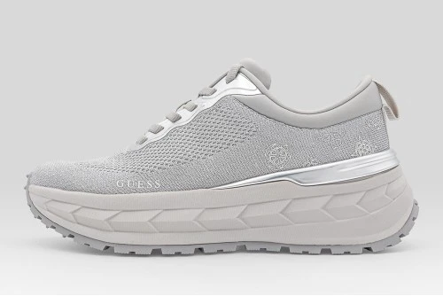 Guess Runit 4G Logo Sneakers (FLPRN3FAB12 SILVE)