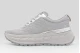 Guess Runit 4G Logo Γυναικεία Sneakers Ασημί, Γκρι