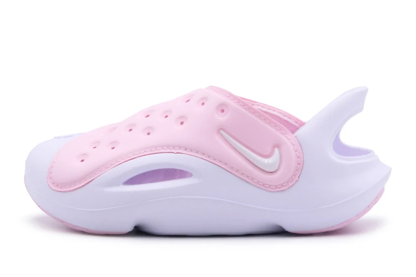 Nike Aqua Swoosh Βρεφικά Σανδάλια Ροζ, Λευκά