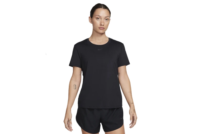 Nike One Classic Dri-FIT Γυναικείο Κοντομάνικο T-Shirt Μαύρο
