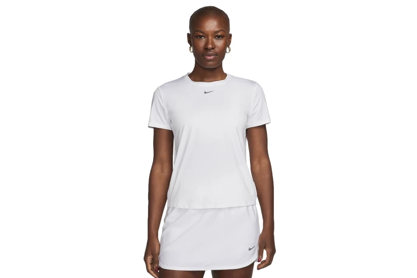 Nike One Classic Dri-FIT Γυναικείο Κοντομάνικο T-Shirt Λευκό