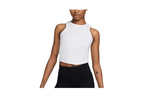 Nike One Fitted Dri-Fit Crop Top Αμάνικο Γυναικείο (FN2806 100)
