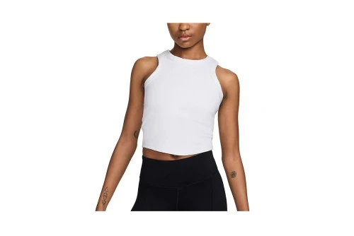 Nike One Fitted Dri-Fit Crop Top Αμάνικο Γυναικείο (FN2806 100)