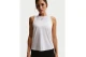 Nike One Classic Dri-FIT Γυναικεία Αμάνικη Μπλούζα Λευκή