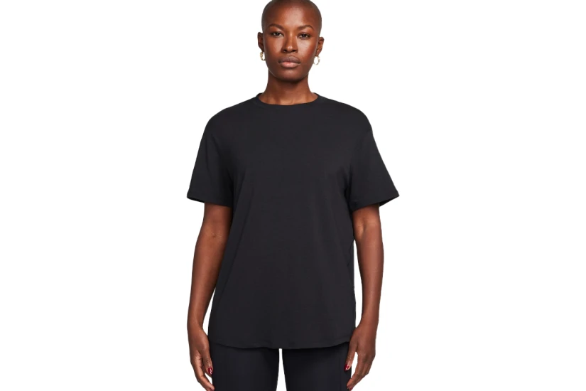 Nike One Relaxed Γυναικείο Κοντομάνικο T-Shirt Μαύρο