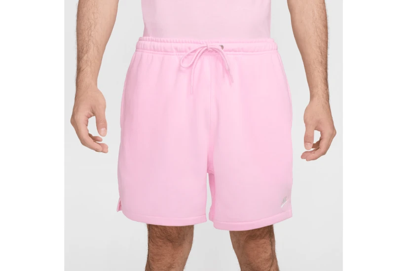 Nike Club French Terry Flow Ανδρικό Αθλητικό Σορτς Ροζ