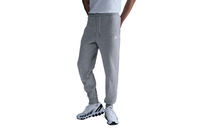 Nike Club Fleece Ανδρικό Παντελόνι Φόρμας Γκρι