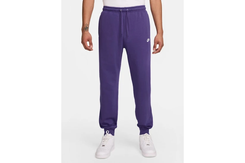 Nike Club Fleece Ανδρικό Παντελόνι Φόρμας Μωβ