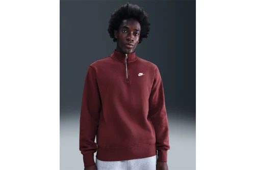 Nike Sportswear Club Fleece Μπλούζα Με Φερμουάρ Ανδρική (FN3864 619)