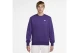 Nike Club Fleece Ανδρική Μακρυμάνικη Μπλούζα Μωβ