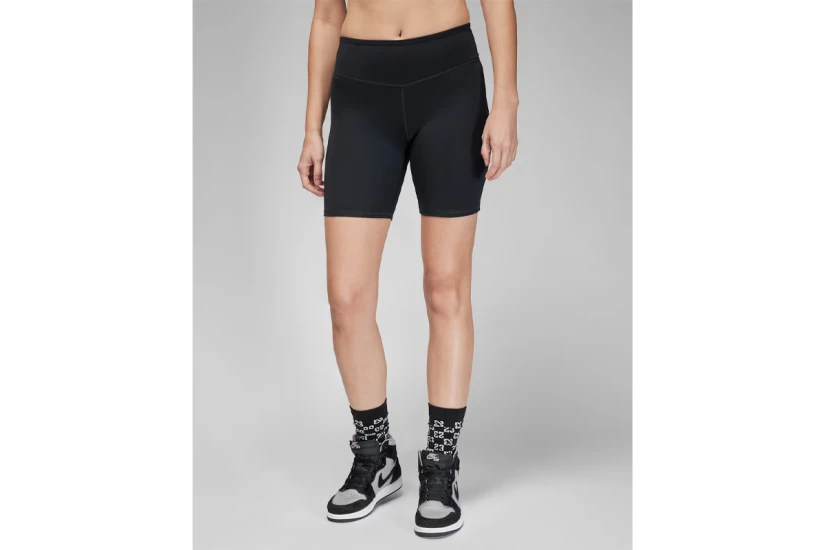 Jordan Sport High-Waisted Γυναικείο Κοντό Κολάν Μαύρο