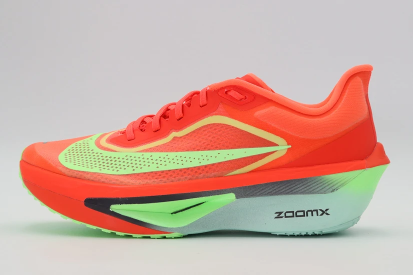 Nike Zoom Fly 6 Ανδρικά Αθλητικά Παπούτσια για Τρέξιμο Κοραλλί, Λαχανί
