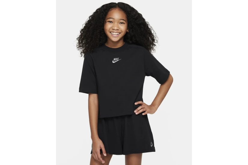 Nike Sportswear Παιδικό Κοντομάνικο T-Shirt Μαύρο