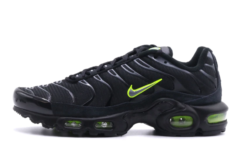Nike Air Max Plus Black Volt Unisex Sneakers Μαύρα