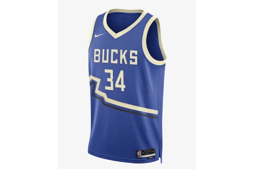 Nike Nba Giannis Antetokounmpo Milwaukee Bucks Φανέλα Ομάδας (FQ4349 481)