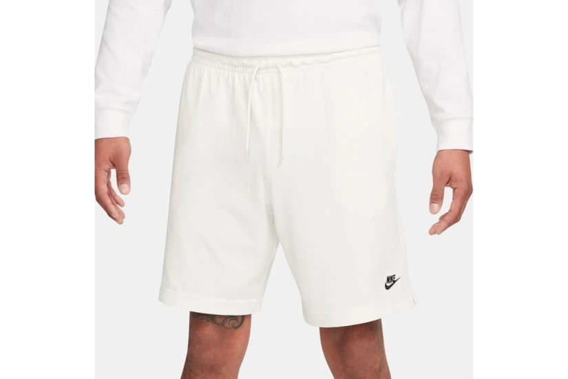 Nike Club Knit Ανδρική Αθλητική Βερμούδα Εκρού