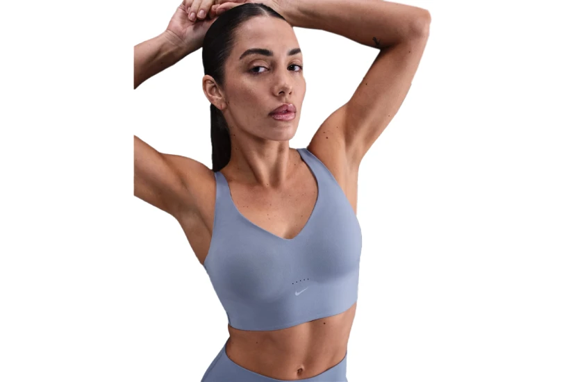 Nike Dri-FIT Alate Γυναικείο Μπουστάκι Λιλά
