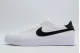 Nike Court Shot Ανδρικά Sneakers Λευκά, Μαύρα
