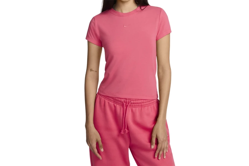 Nike Sportswear Chill Knit Γυναικείο Κοντομάνικο T-Shirt Φούξια